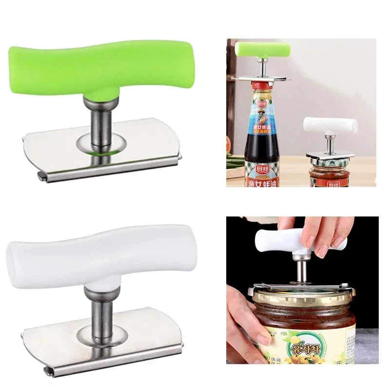 Kitchen Gadgets Jar Openers - Ouvre-bouchon de bouteille multifonction, couvercles réglables