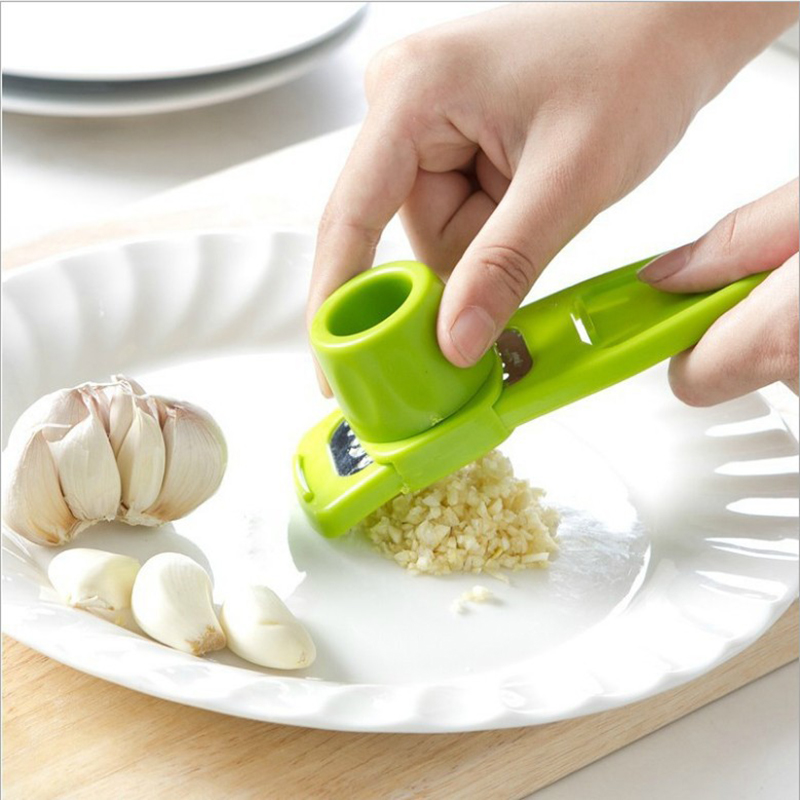 Manual Garlic Press - Mini broyeur d'ail créatif, presse-ail de