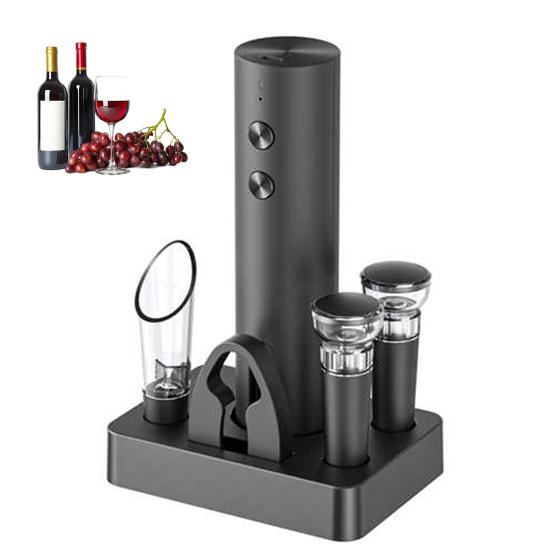 Electric Can Opener - Ensemble d'ouvre-bouteilles à vin électrique, nouvelle