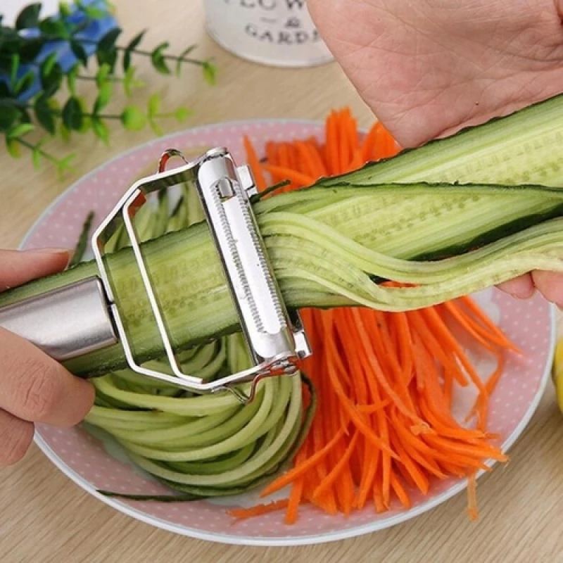 Kitchen Gadgets Dropshipping - Éplucheur de cuisine multifonctionnel en acier