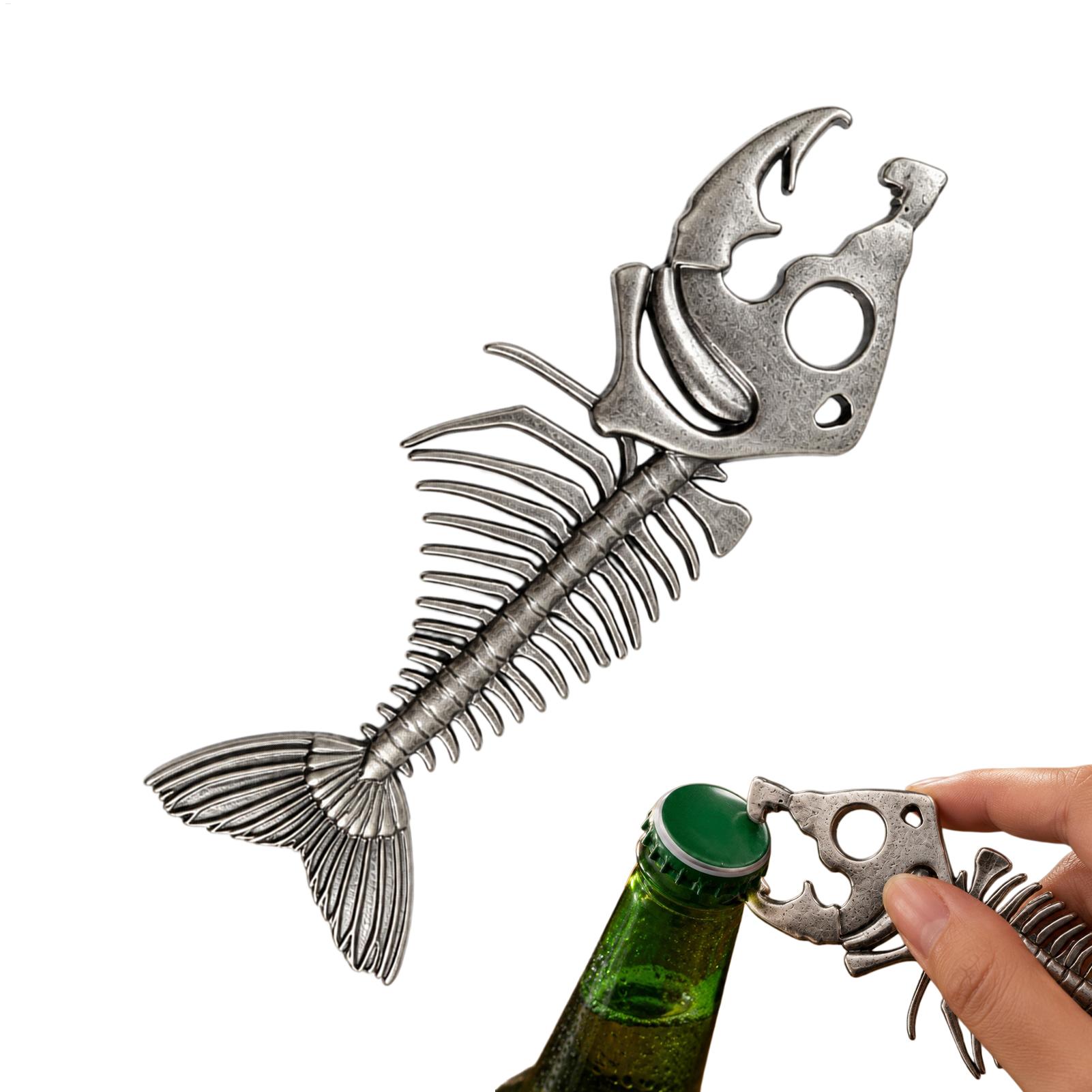Kitchen Gadgets Home Party - Ouvre-bouteille en forme d'arête de poisson,