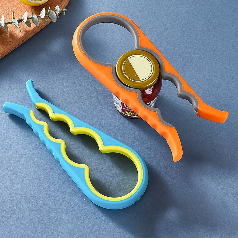 Kitchen Gadgets Jar Openers - 1 pièce Ouvre-bocal 4 en 1,