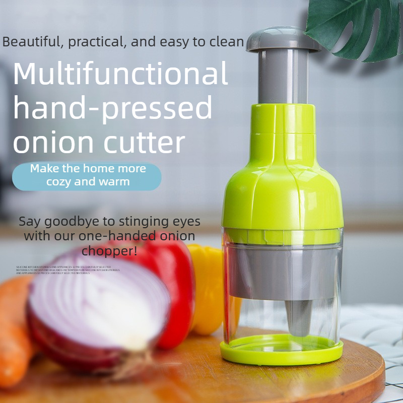Manual Garlic Press - Hachoir manuel en acier inoxydable pour