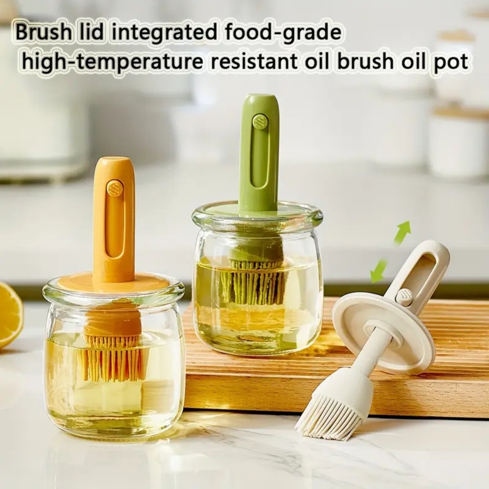 Distributeur d'huile de cuisso - Kitchen Gadgets Dispenser Brush Holder avis et prix