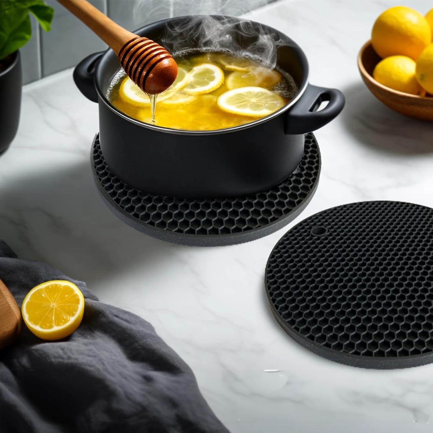 Tapis de dessous de plat en si - Kitchen Gadgets Jar Openers avis et prix