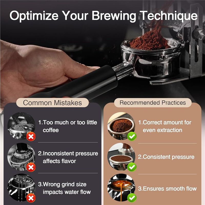 ABUN Porte-filtre sans fond de - Breville Espresso Barista Express avis et prix